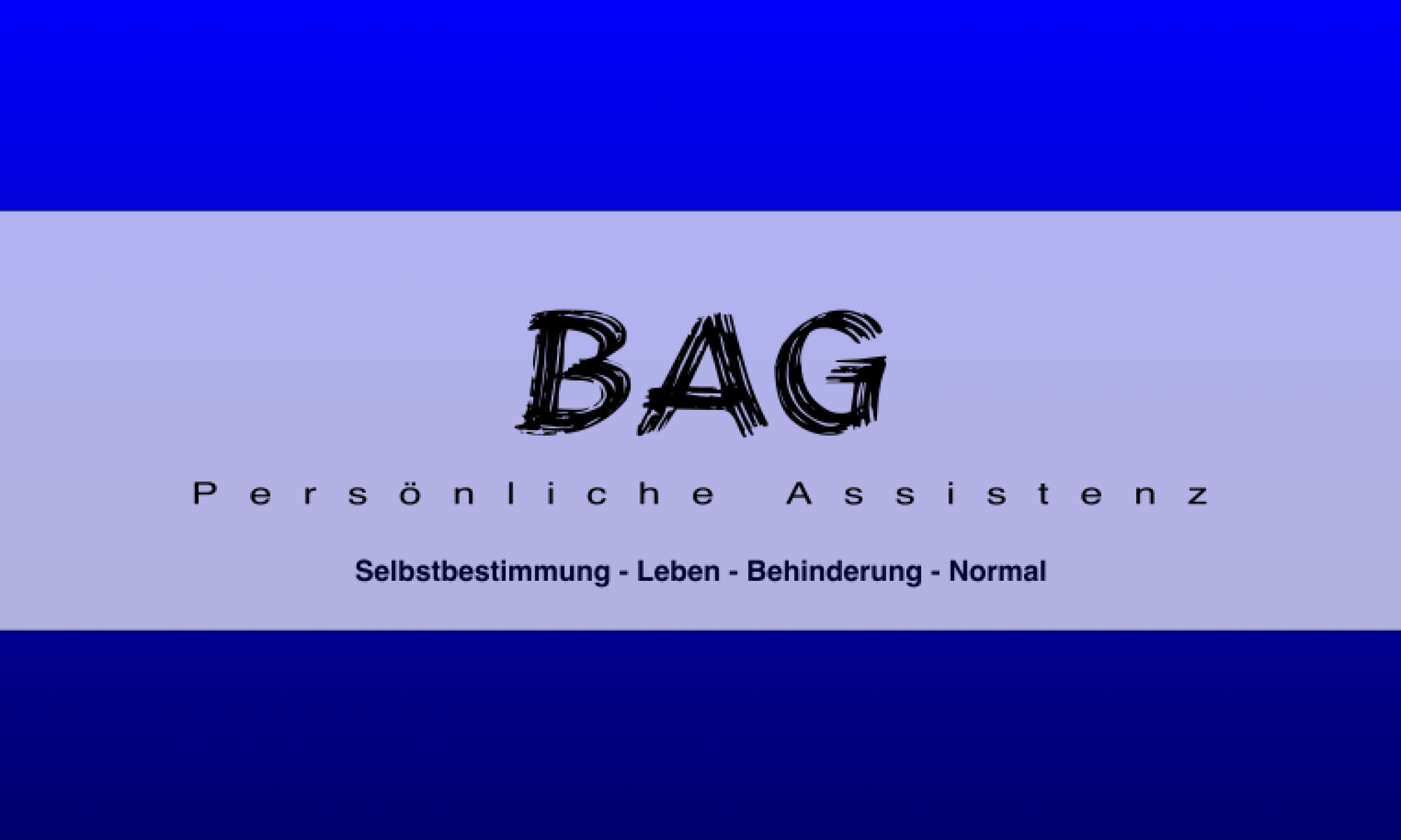 BAG - BundesArbeitsgemeinschaft Persönliche Assistenz